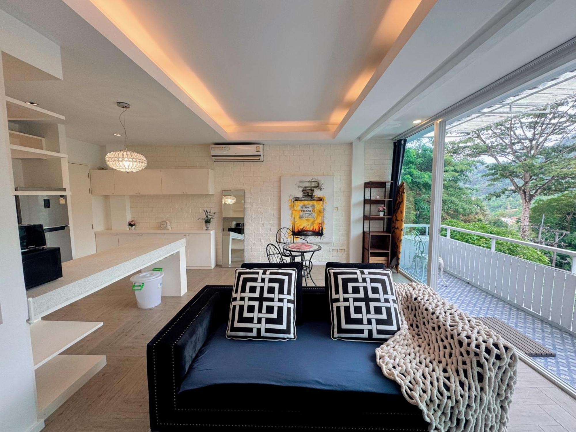 Peaceful Bliss In 81Sqm Top Floor In Kamala Bagian luar foto