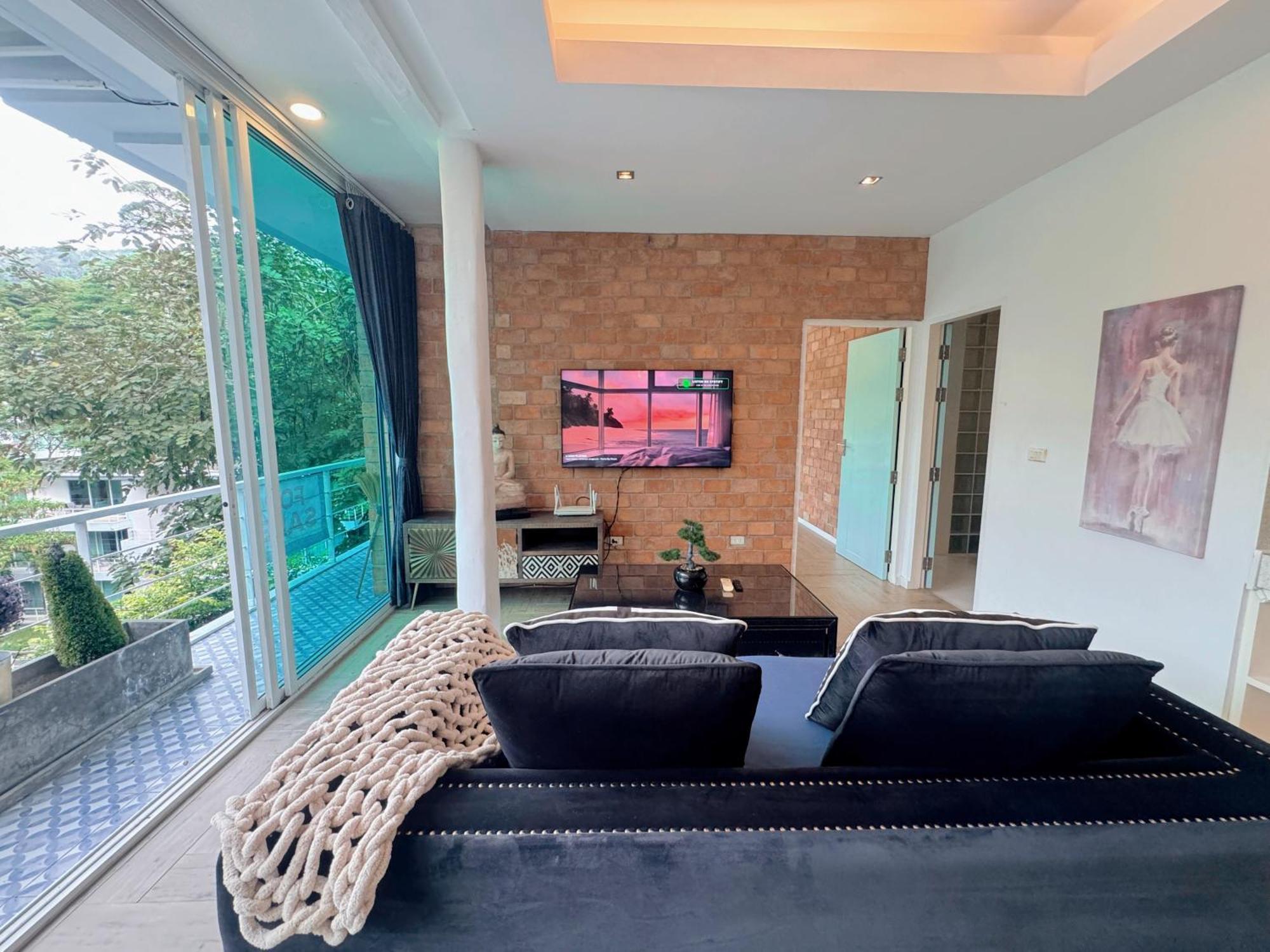 Peaceful Bliss In 81Sqm Top Floor In Kamala Bagian luar foto