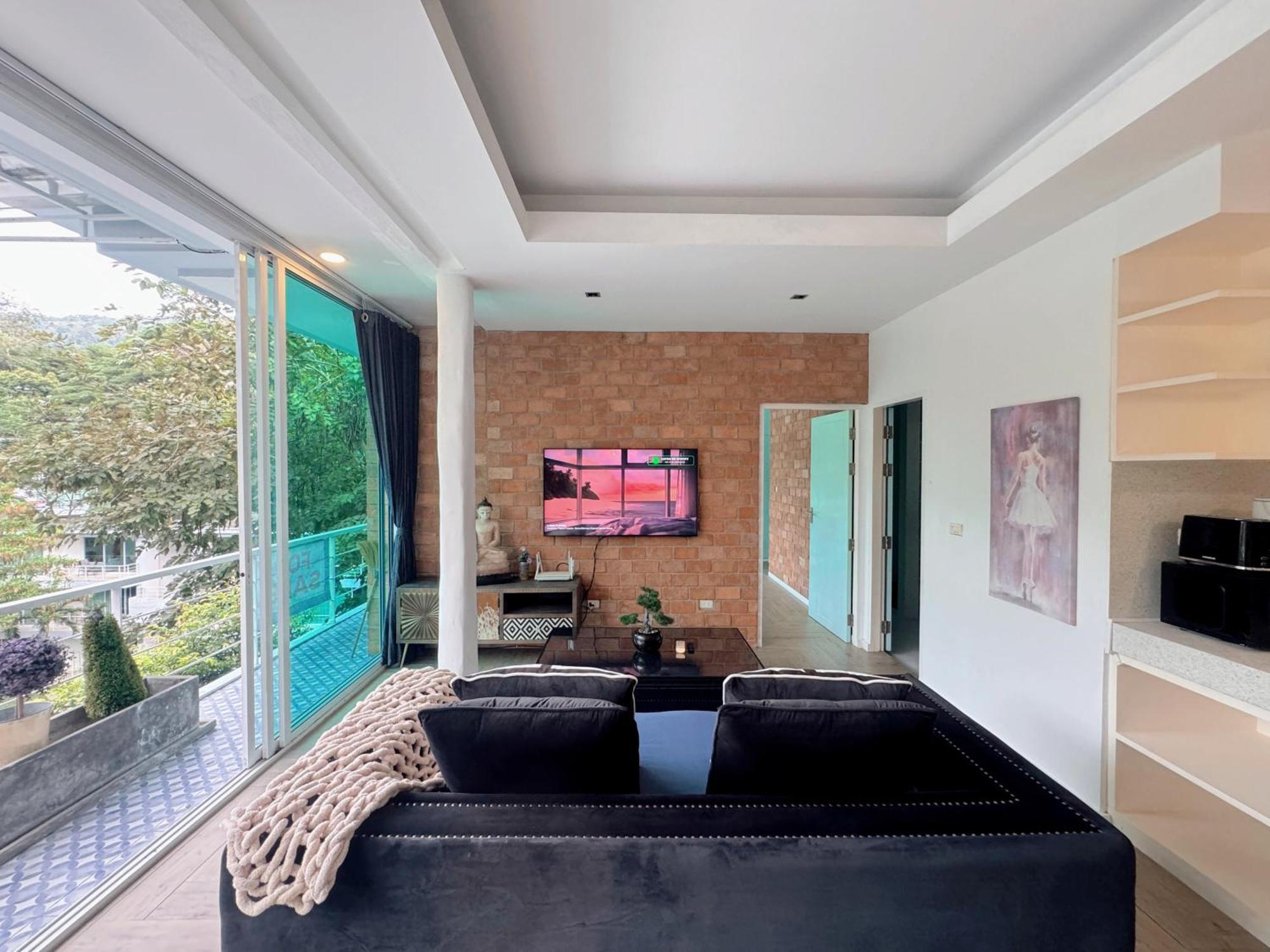 Peaceful Bliss In 81Sqm Top Floor In Kamala Bagian luar foto